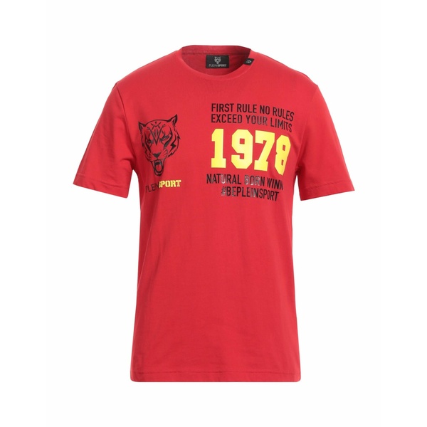 【送料無料】 プレインスポーツ メンズ Tシャツ トップス T-shirts Red