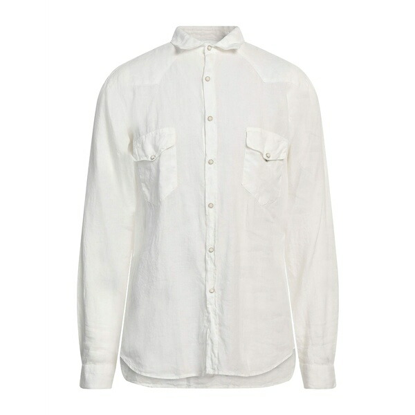 【送料無料】 コスチュームメイン メンズ シャツ トップス Shirts White