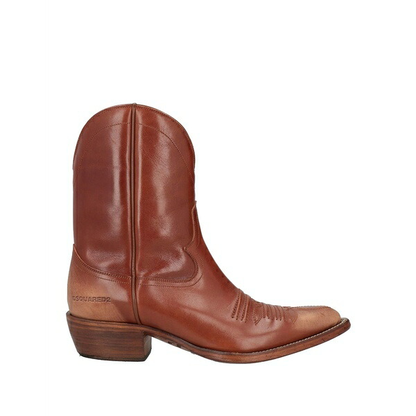 【貨物輸送無料】 ディースクエアード メンズ ブーツ シューズ Ankle boots Brown