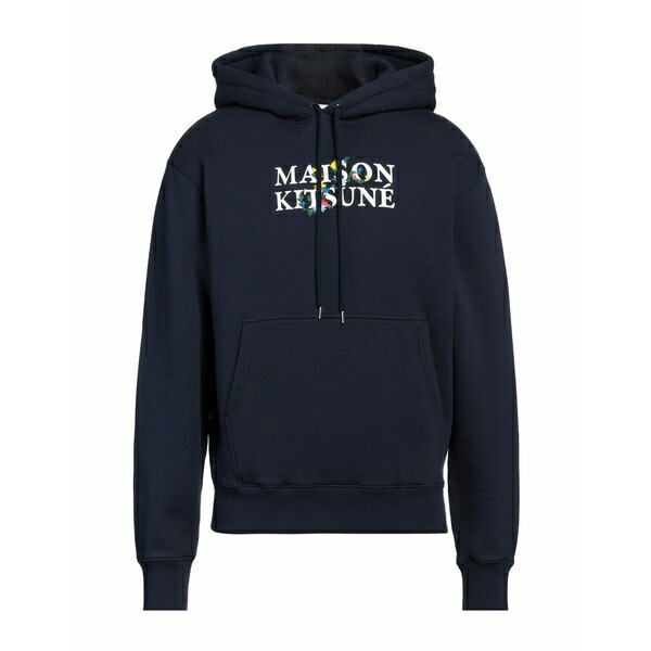 【送料無料】 メゾン キツネ メンズ パーカー・スウェットシャツ アウター Sweatshirts Blue|asty