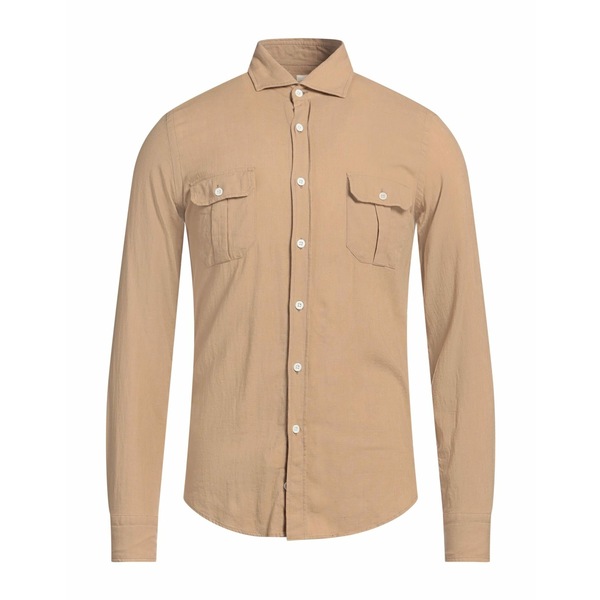【送料無料】 ジーエムエフ 965 メンズ シャツ トップス Shirts Beige