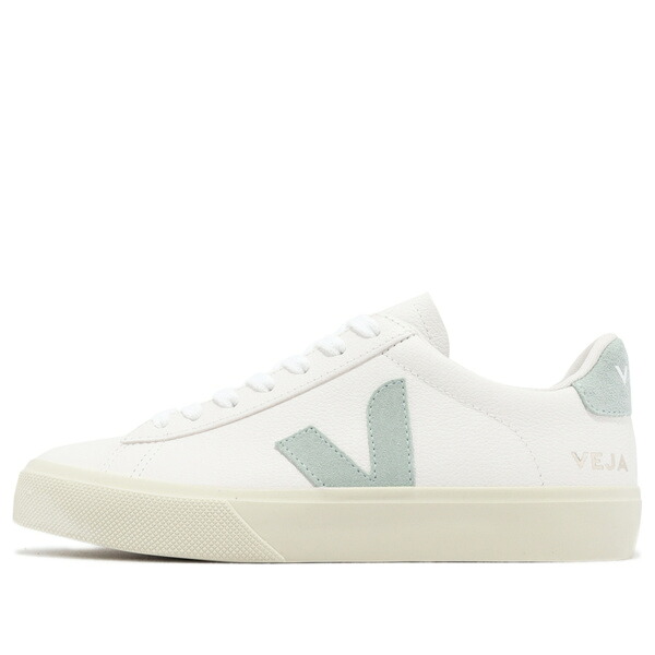 VEJA ヴェジャ レディース スニーカー WHITE/GREEN 【(WMNS) Veja Campo Chromefree Lace-Up Sneakers White Matcha CP0502485】  サイズ US_W_4