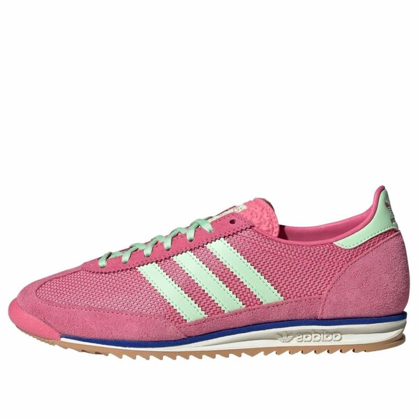 adidas アディダス レディース スニーカー Pink Fusion/Semi Green Spark/Lucid Blue 【(WMNS) adidas SL 72 OG \u0027Pink Fusion\u0027 JI1879】  大いさ US_6.5(23.5珊) レディース靴-スニーカー-靴