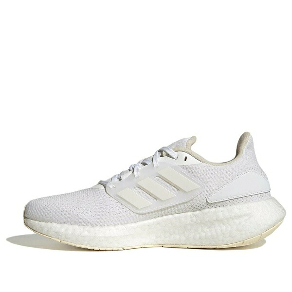 adidas アディダス レディース スニーカー White 【(WMNS) adidas PureBoost 22 \u0027White Ecru Tint\u0027 HQ7210】  大きさ US_7(24.0糎)