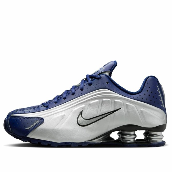 Nike ナイキ レディース スニーカー Blue Void/Metallic SilverBlack 【(WMNS) Nike Shox R4 \u0027Blue Void\u0027 AR3565-400】  大きさ US_8.5(25.5糎)