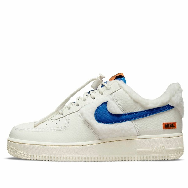 Nike ナイキ レディース スニーカー White/Orange/Blue 【(WMNS) Nike Air Force 1 '07 'Sherpa Fleece' DO6680-100】 サイズ US_7.5(24.5cm)|asty