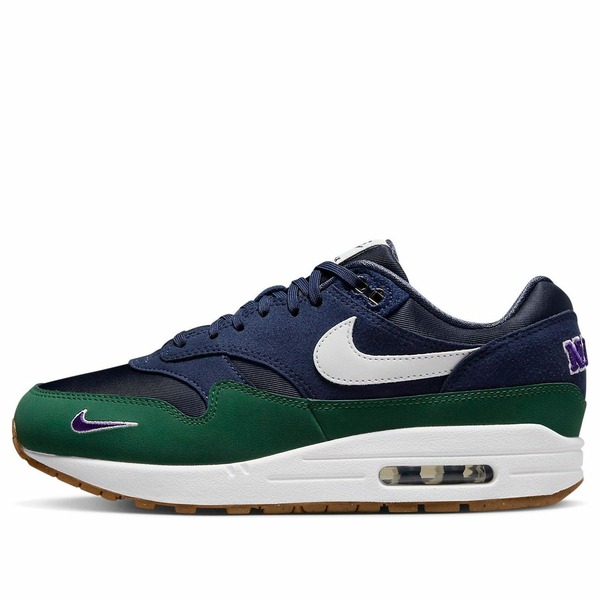 Nike ナイキ レディース スニーカー BLUE/GREEN 【(WMNS) Nike Air Max 1 QS \u0027Letterman Pack\u0027 DV3887-400】  大きさ US_5.5(22.5糎)