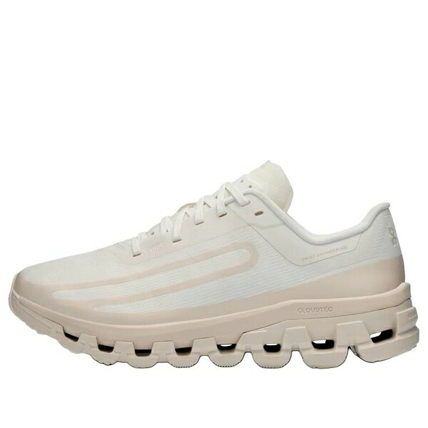 On Running オン 駈けっくら レディース スニーカー White/Moon 【(WMNS) On Running Cloudflow 4 IKON \u0027White Moon\u0027 3WE30270887】  大きさ US_6.5(23.5糎)