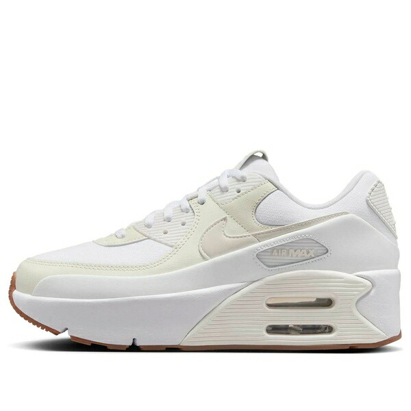 Nike ナイキ レディース スニーカー White/Sail 【(WMNS) Nike Air Max 90 LV8 \u0027White Sail\u0027 FD4328-111】  大きさ US_8(25.0糎)