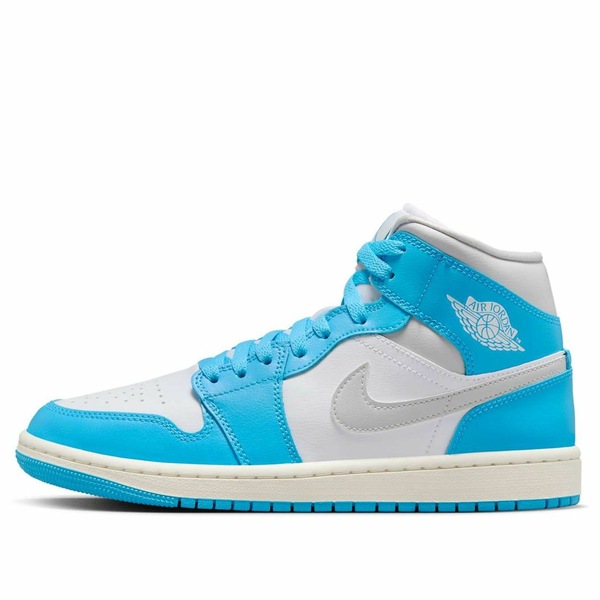 Air Jordan ジョーダン レディース スニーカー Dark Powder Blue/Summit Grey/White 【(WMNS) Air Jordan 1 Mid \u0027Dark Powder Blue\u0027 BQ6472-400】  大きさ US_W_11.5