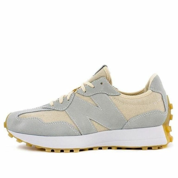 New Balance ニュー平衡にする レディース スニーカー Yellow/White 【(WMNS) New Balance 327 \u0027Light Blue Beige\u0027 WS327UND】  大きさ US_9.5(26.5糎)