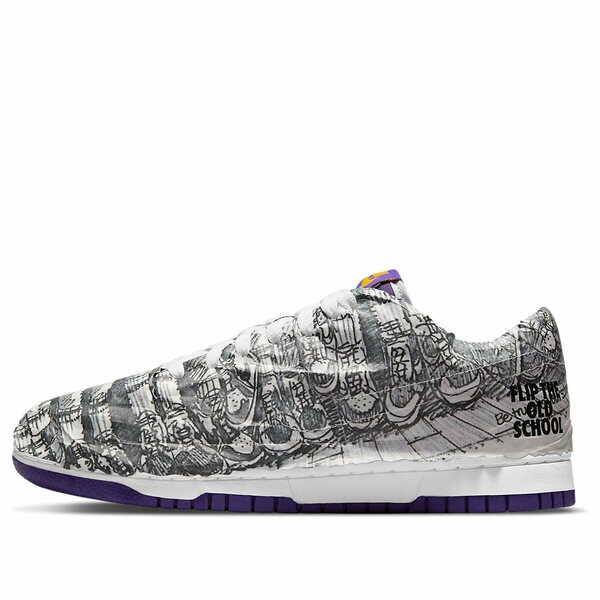 Nike ナイキ レディース スニーカー White/Varsity Purple/Varsity Maize/Black 【(WMNS) Nike Dunk Low 'Flip The Old School' DJ4636-100】 サイズ US_W_11|asty