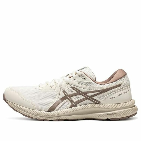 ASICS アシックス レディース スニーカー White 【(WMNS) ASICS Gel-Contend 7 Beige Tan 1012B540-100】  サイズ US_5.5(22.5cm)