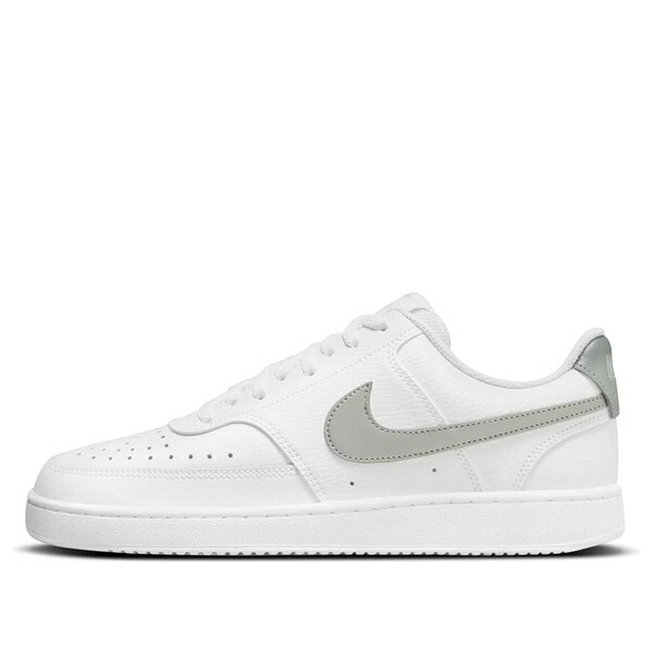 Nike ナイキ レディース スニーカー White/Grey 【(WMNS) Nike Court Vision Low White Metallic Silver CD5434-111】  サイズ US_6(23.0cm)