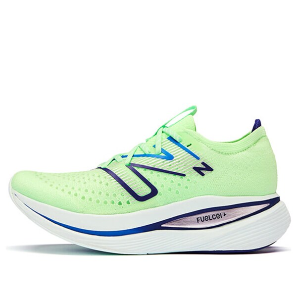 New Balance ニュー平衡にする レディース スニーカー Green/Blue 【(WMNS) New Balance FuelCell SuperComp Trainer \u0027Vibrant Spring Glow Violet\u0027 WRCXLM2】  大きさ US_8(25.0糎)