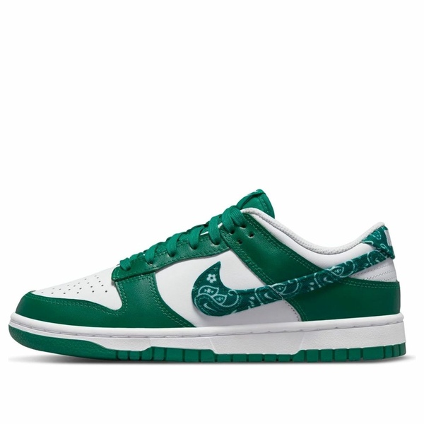 Nike ナイキ レディース スニーカー White/Malachite-White-Malachite 【(WMNS) Nike Dunk Low \u0027Green Paisley\u0027 DH4401-102】  大きさ US_6.5(23.5糎)