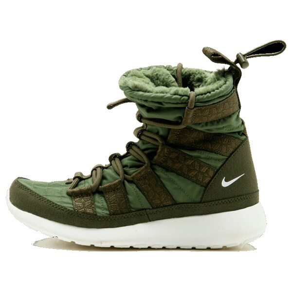 Nike ナイキ レディース スニーカー Olive Green 【(WMNS) Nike Rosherun High \u0027Olive Green\u0027 615968-301】  大きさ US_6(23.0糎)