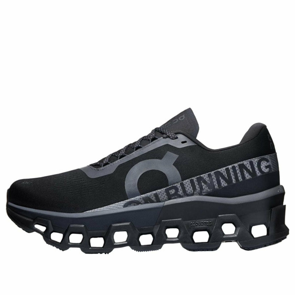 On Running オン ランニング レディース スニーカー Black/grey 【(WMNS) On Running Cloudmonster 2 'Black Eclipse' 3WE10110106】 サイズ US_8(25.0cm)｜asty