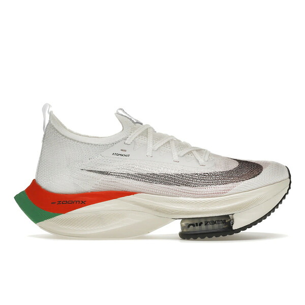 Nike ナイキ レディース スニーカー  【Nike Air Zoom Alphafly Next% Eliud Kipchoge Kenya (Women\u0027s)】  大いさ US_7(24.0糎) White/Black-Lucky Green-Chile Red
