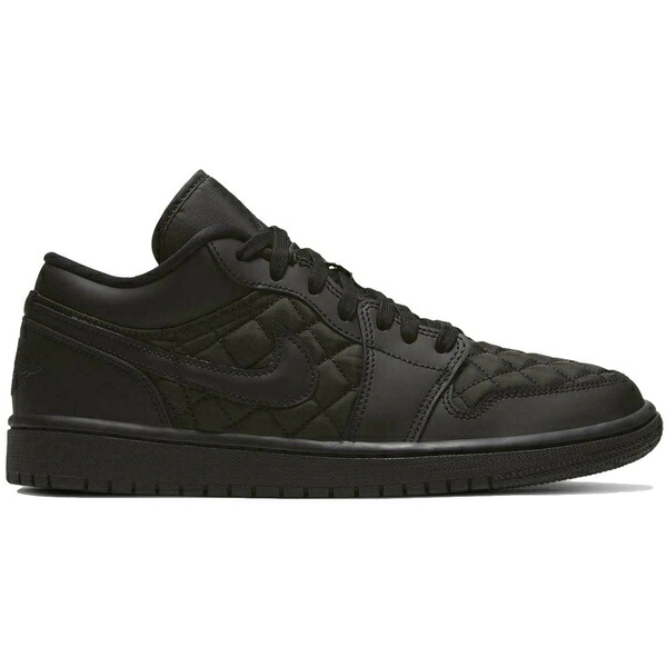 Jordan ジョーダン レディース スニーカー  【Jordan 1 Low Triple Black Quilted (Women\u0027s)】  大きさ US_9.5(26.5珊) Black/Black/Black