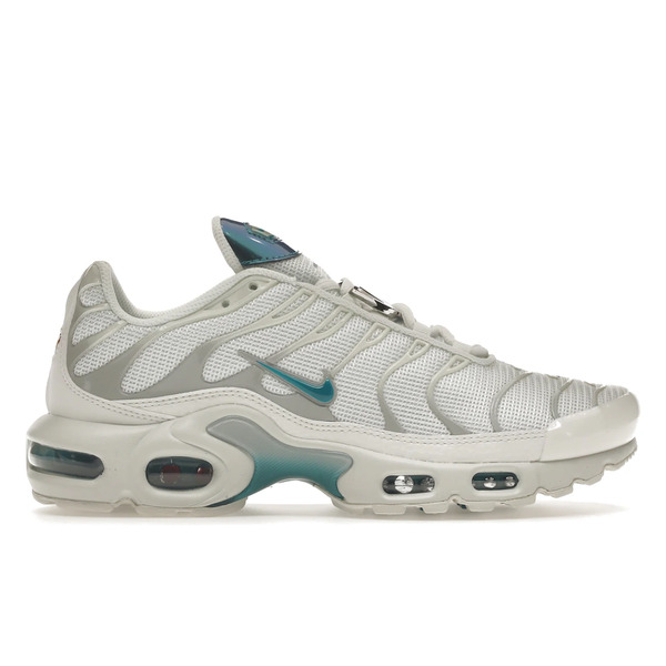 Nike ナイキ レディース スニーカー 【Nike Air Max Plus Metallic Teal (Women's)】 サイズ US_9(26.0cm) White/Metallic Teal/Blue-Silver|asty