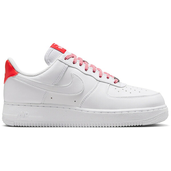 Nike ナイキ レディース スニーカー  【Nike Air Force 1 Low \u002707 White Pink Foam Metallic Silver Light Crimson (Women\u0027s)】  大きさ US_6.5(23.5糎) White/Pink Foam/Metallic Silver/Light Crimson