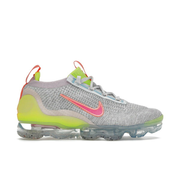 Nike ナイキ レディース スニーカー 【Nike Air VaporMax 2021 FK Grey Volt (Women's)】 サイズ US_6(23.0cm) Grey/Volt-Crimson|asty