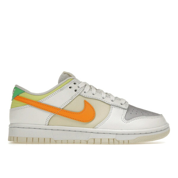 Nike ナイキ レディース スニーカー  【Nike Dunk Low Sundial (Women\u0027s)】  大きさ US_5(22.0糎) White/Sundial/Light Lemon Twist