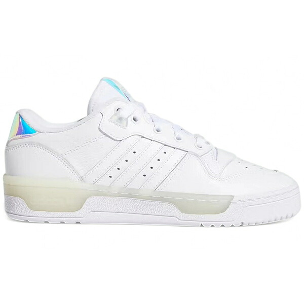 adidas アディダス レディース スニーカー 【adidas Rivalry Low Footwear White (Women\'s)】 サイズ US_7(24.0cm) Footwear White/Core Black|asty