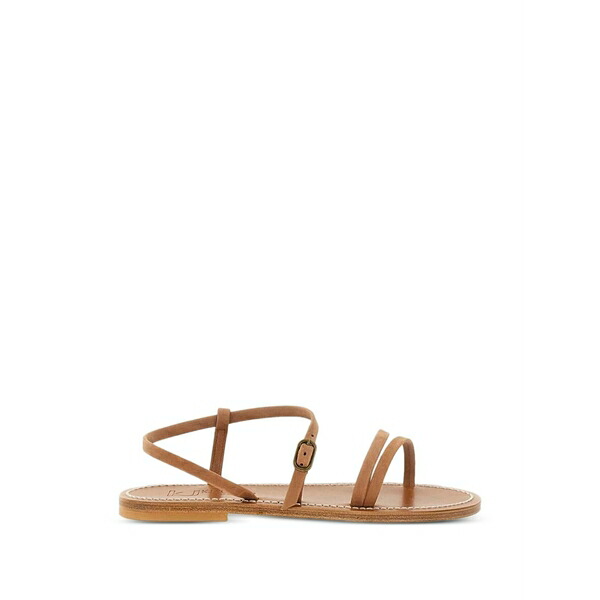 鉄道車両・万力 レディース サンダル シューズ Strappy leather sandals Neutrals