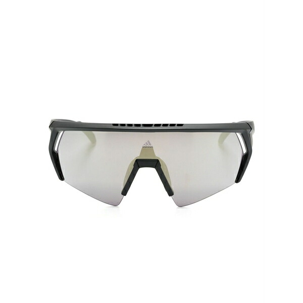 アディダス メンズ サングラス・アイウェア 添え物 Cmpt aero shield-frame sunglasses Black