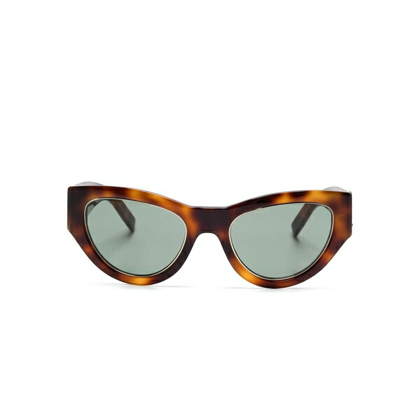 サンローラン アイウェア レディース 黒眼鏡＆アイウェア 添え物 Cat-eye sunglasses   Brown