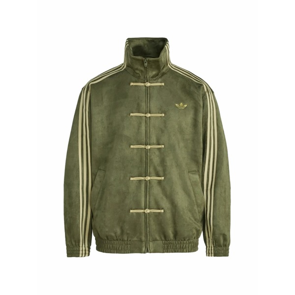 アディダス メンズ ジャケット&ブルゾン アウター Ctt 3.1 chinese high-neck jacket Green|asty