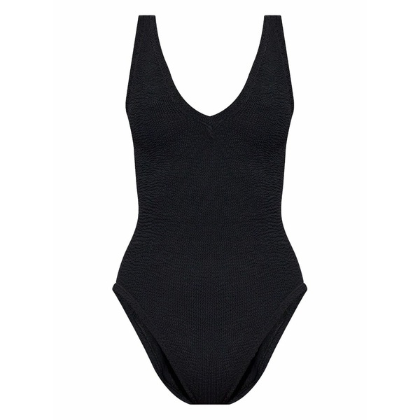 フンザ・ジー レディース 衣装 トップス Sadie seersucker swimsuit Black