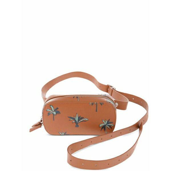 ジル・サンダー メンズ ショルダーバッグ 御徒面子 Tradition crossbody bag Brown
