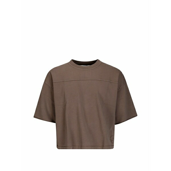 ブレインデッド メンズ プルオーバー トップス Football t-shirt Brown