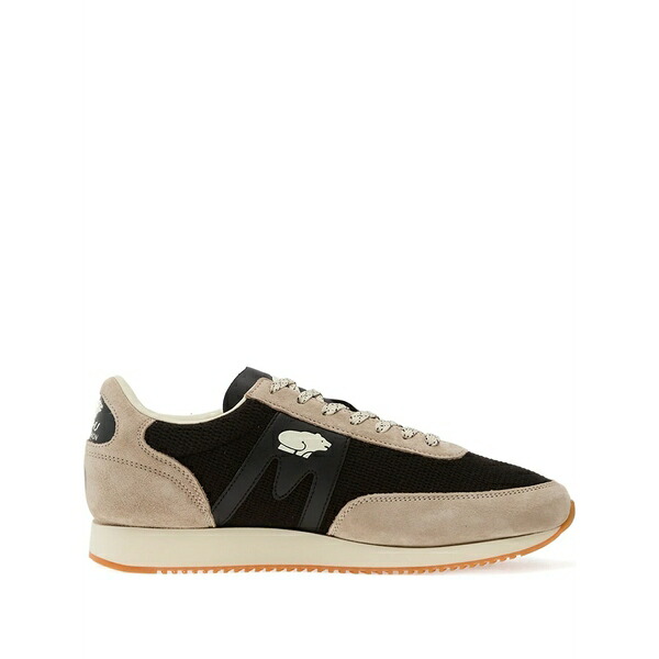 カルフ メンズ スニーカー シューズ Albatross 82 logo-patch sneakers Black