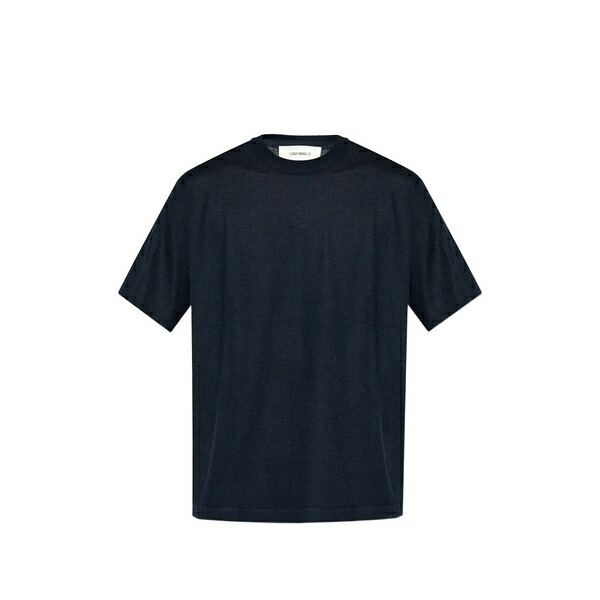 リサ・ヤン メンズ ティーシャツ トップス Crew-neck t-shirt Blue