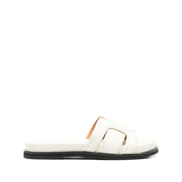ビビロウ レディース サンダル シューズ Holly slides White
