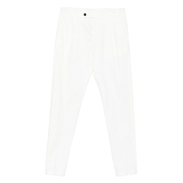 イレブンティ メンズ 心地好いズボン下 ボトムス Pleated trousers White