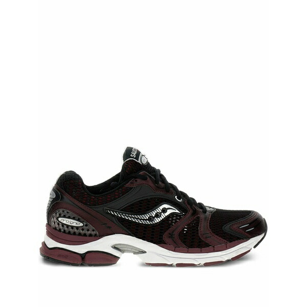 サッカニー メンズ スニーカー シューズ Progrid triumph 4 mesh-panel sneakers  Black