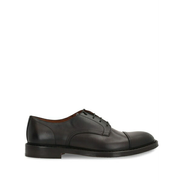 ドンカルズ メンズ お召しものシューズ シューズ Leather derby shoes Brown