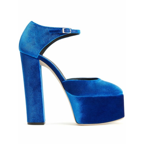 ジュゼッペザノッティ レディース パンプス シューズ 150粍 bebe platform pumps Blue