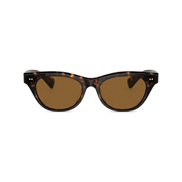 オリバーピープルズ レディース 黒眼鏡＆アイウェア 添え物 Avelin sunglasses Brown