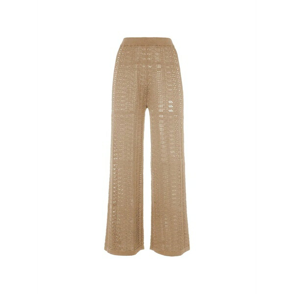 マロ レディース 心地よいズボン下 ボトムス Openwork trousers Neutrals