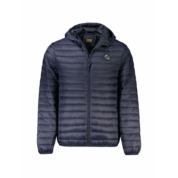 カヴァリ 位置付け/ロベルト・カバリ メンズ 上衣＆上衣 アウター Hooded padded jacket Blue