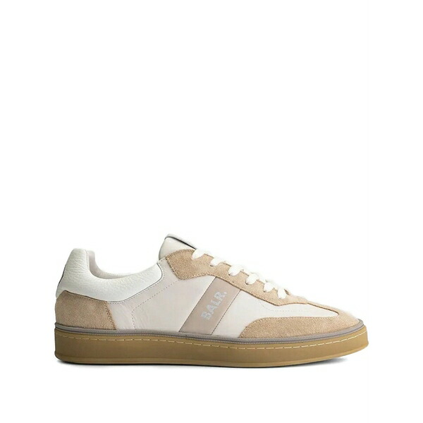 バルアール メンズ スニーカー シューズ London classic leather suede sneakers Neutrals