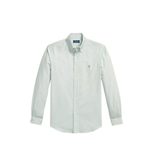 ラルフローレン メンズ シャツ トップス Pony-embroidered shirt Blue｜asty 31,070円