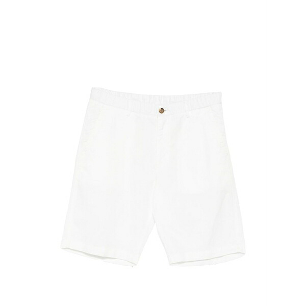アリー ドックス 963 メンズ 心地よいズボン下 ボトムス Elasticated-waistband shorts White