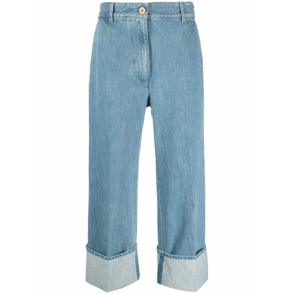 ジャンパトゥ レディース ジーンズズボン下 ボトムス Iconic cuffed jeans Blue